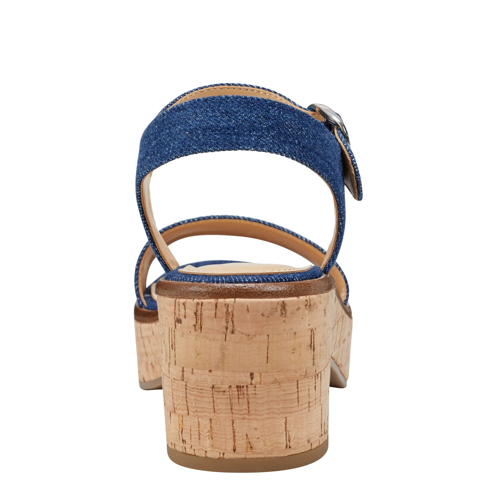 Sale Marc Fisher Quessa Platform Sandal Denim