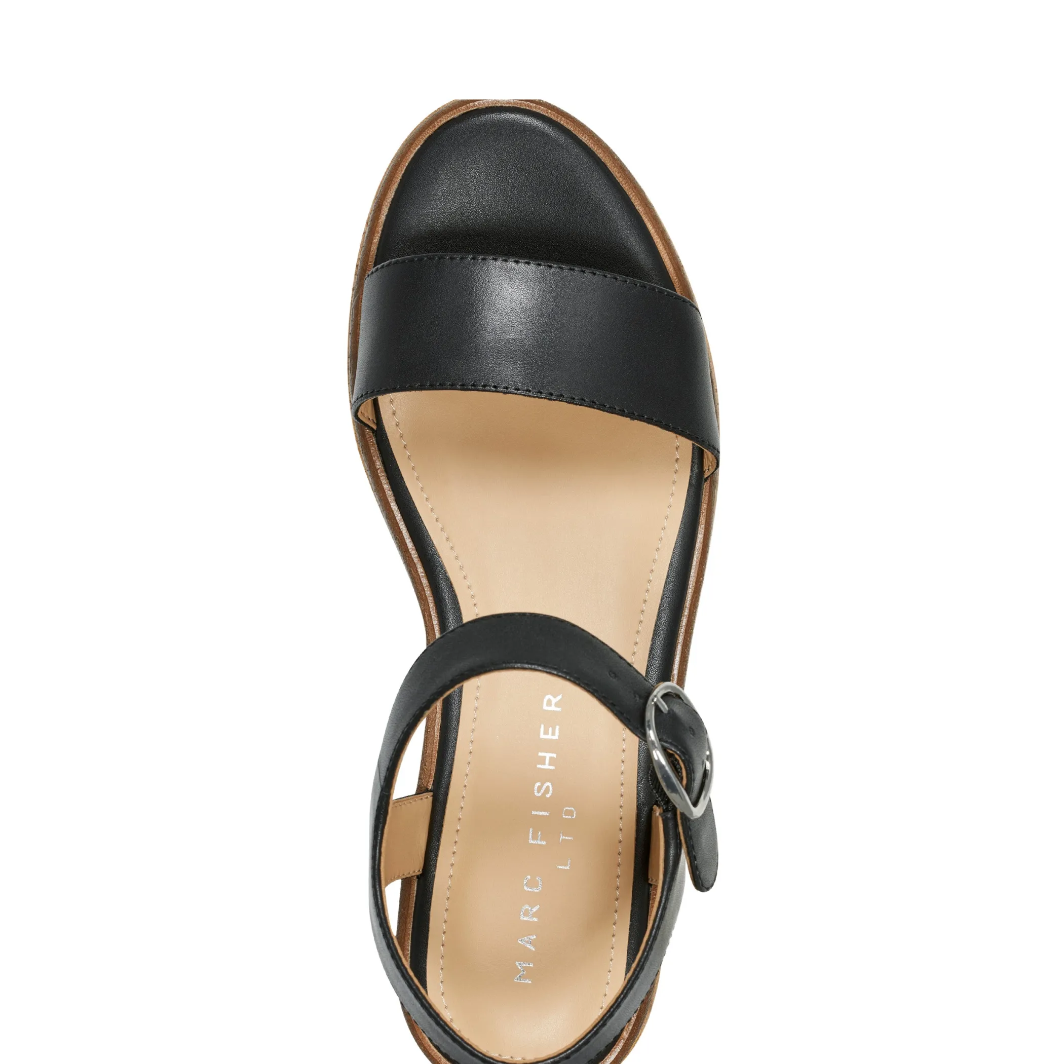 Outlet Marc Fisher Quessa Platform Sandal Black