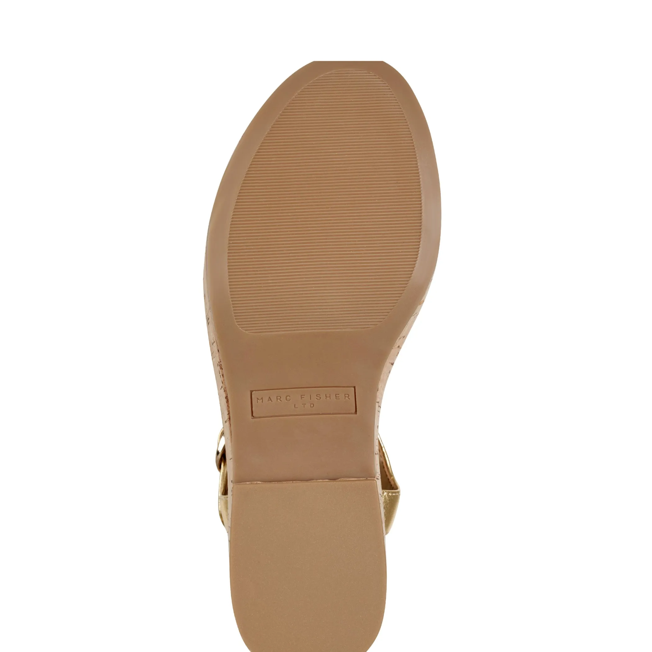 Outlet Marc Fisher Quessa Platform Sandal Platino