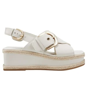 Best Marc Fisher Renda Slingback Platform Sandal Chic Cream