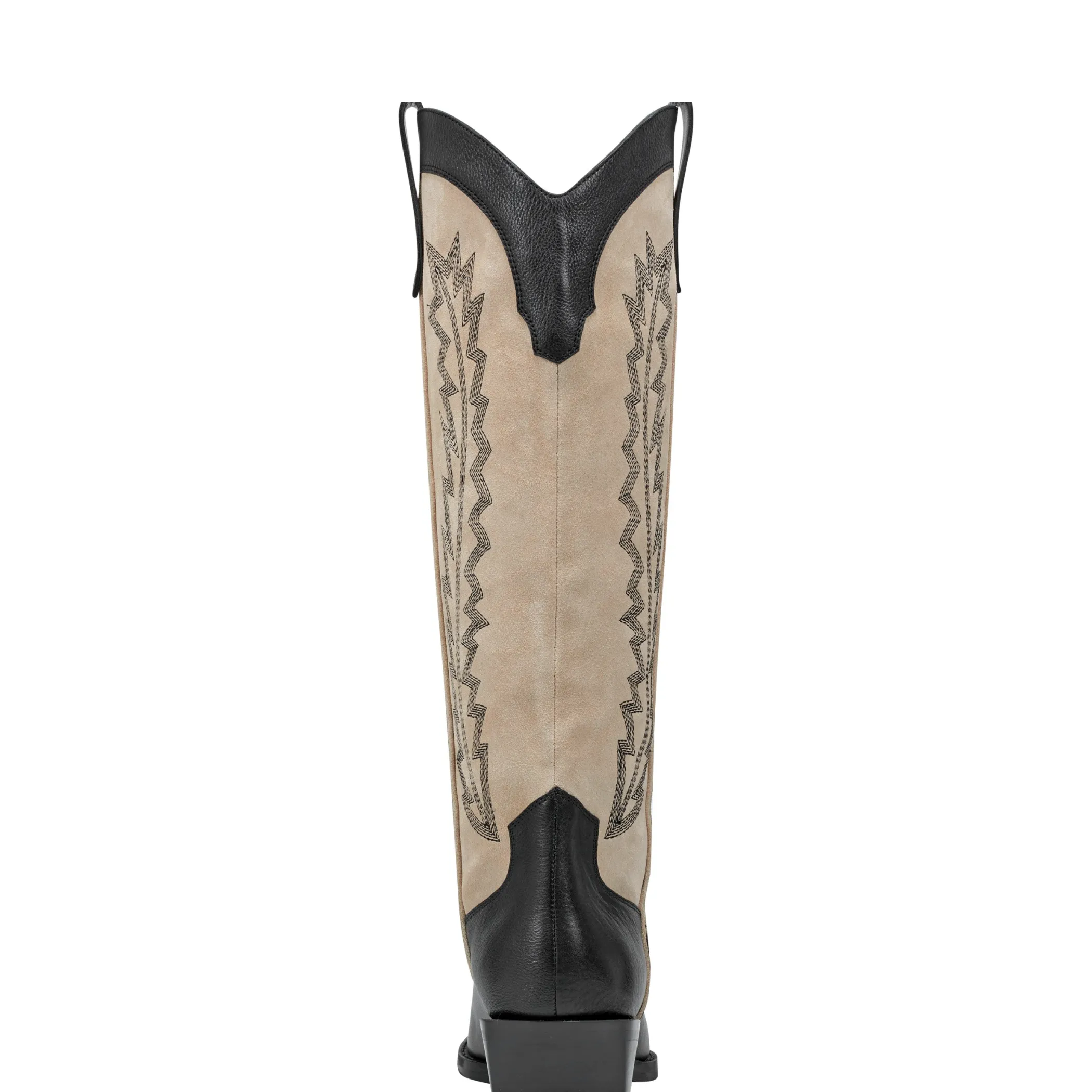 Clearance Marc Fisher Roselle Western Boot Black Leather