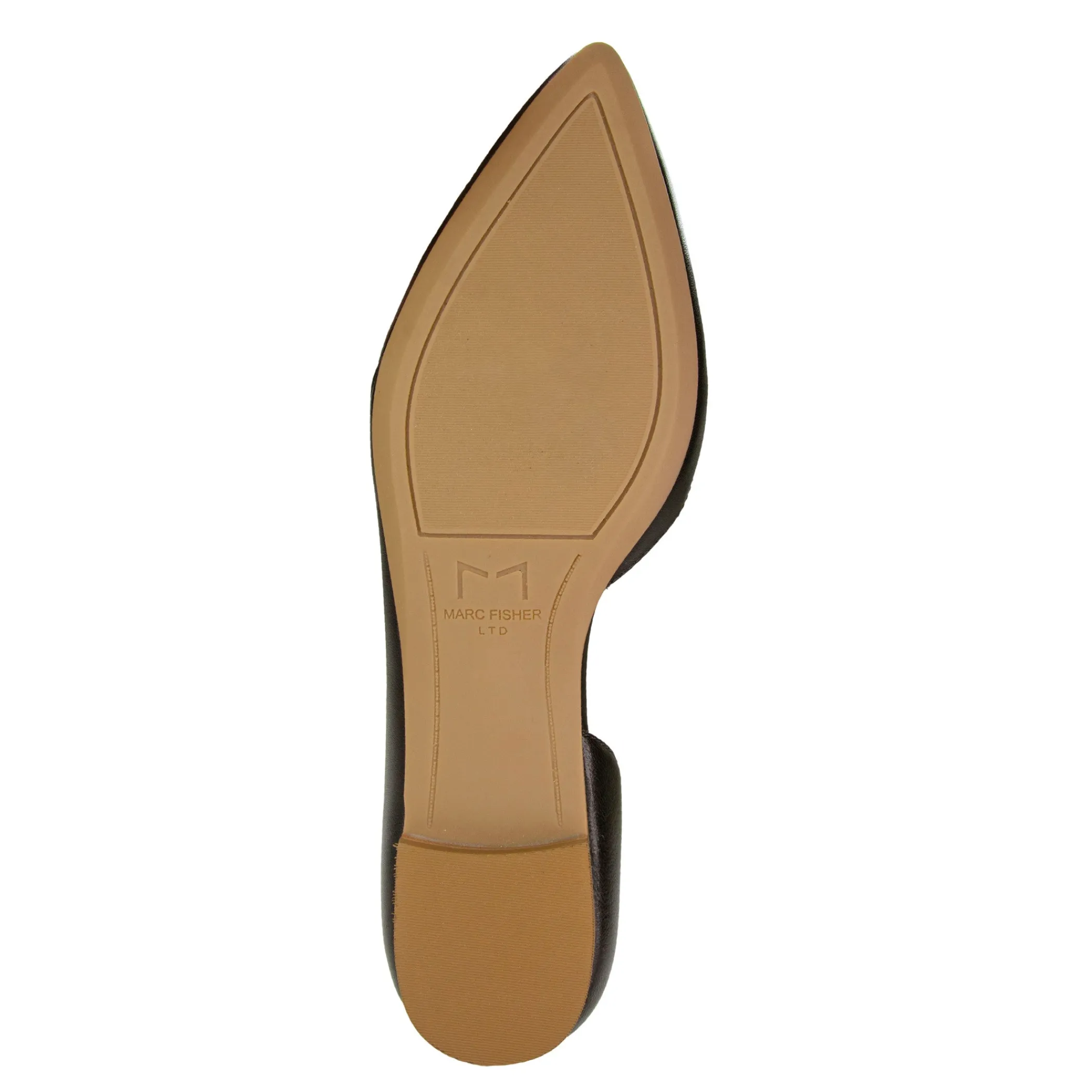 Best Marc Fisher Sunny D'Orsay Flat Black Leather