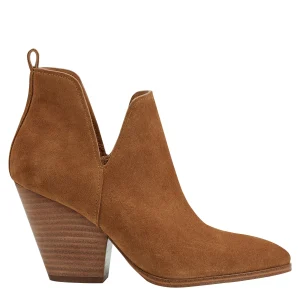 Discount Marc Fisher Tanilla Heeled Bootie Camel Suede