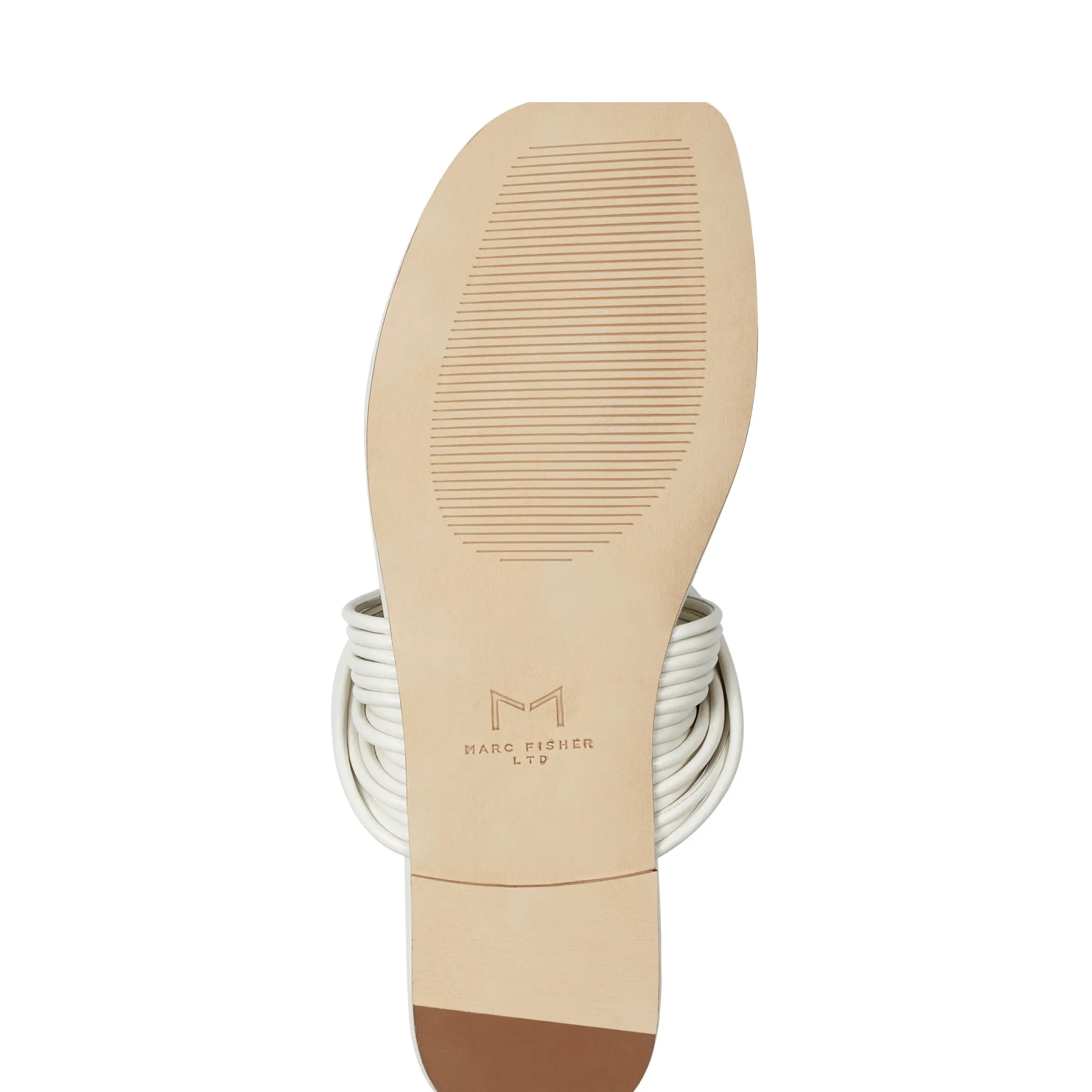 Outlet Marc Fisher Tanya Flat Sandal Ivory
