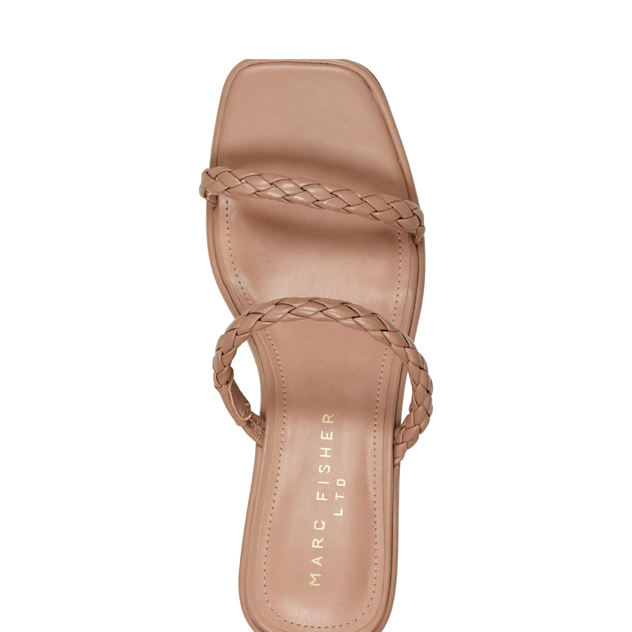 Outlet Marc Fisher Thoral Block Heel Sandal Light Natural