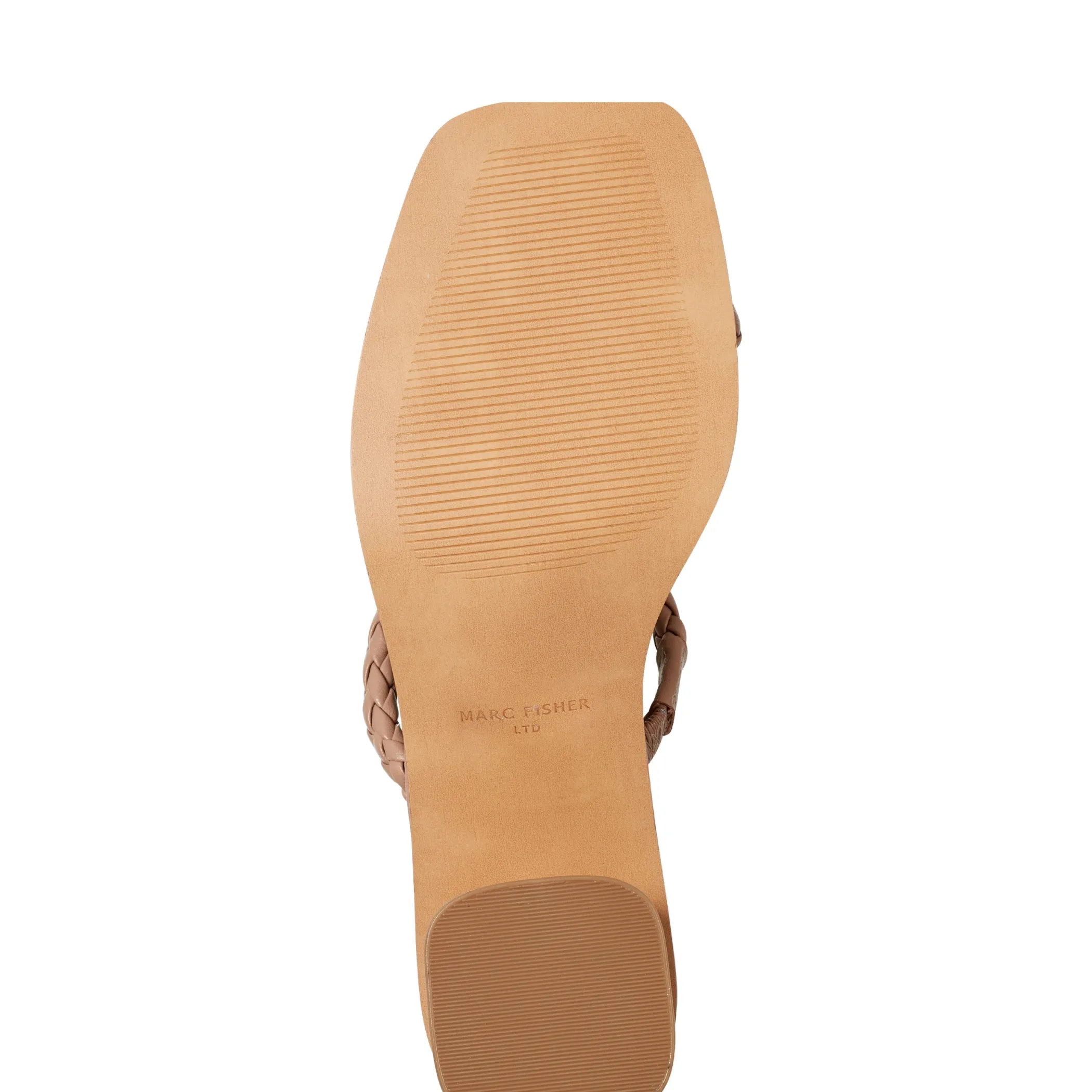 Outlet Marc Fisher Thoral Block Heel Sandal Light Natural