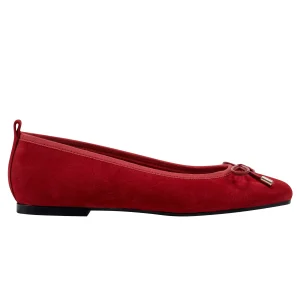 Best Sale Marc Fisher Ubet Slip-on Casual Flat Red