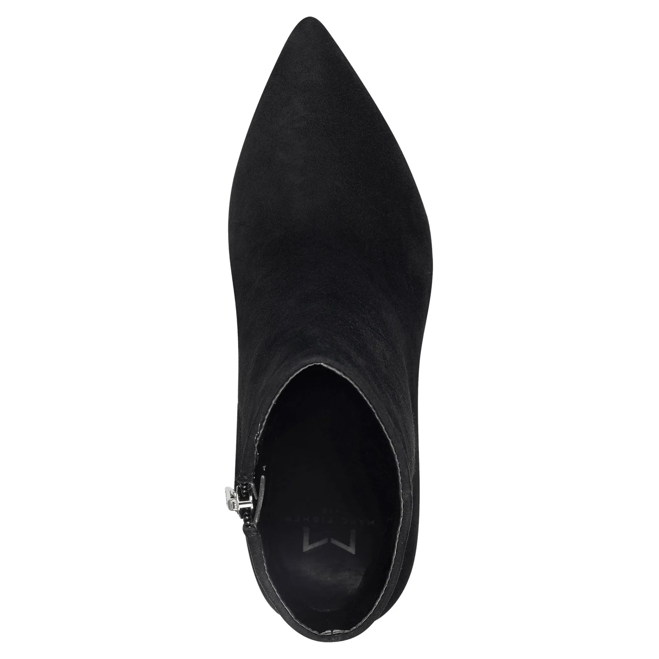 Store Marc Fisher Ulani Heeled Bootie Black Suede