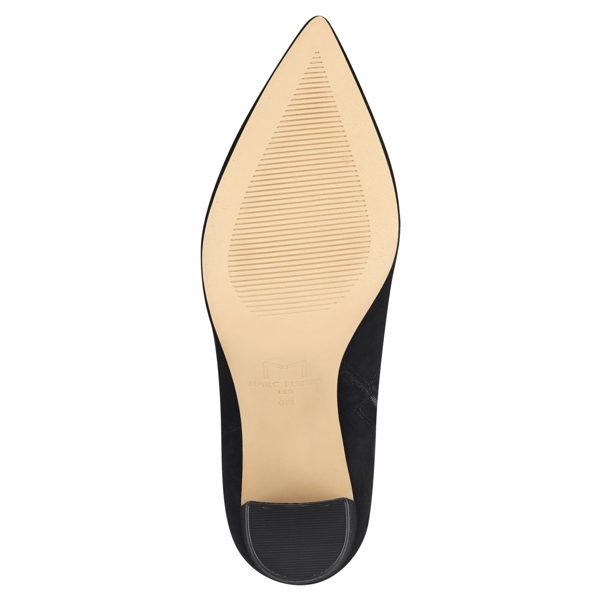 Store Marc Fisher Ulani Heeled Bootie Black Suede