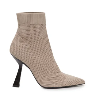 Sale Marc Fisher Umair Heeled Bootie Light Pink Natural Knit
