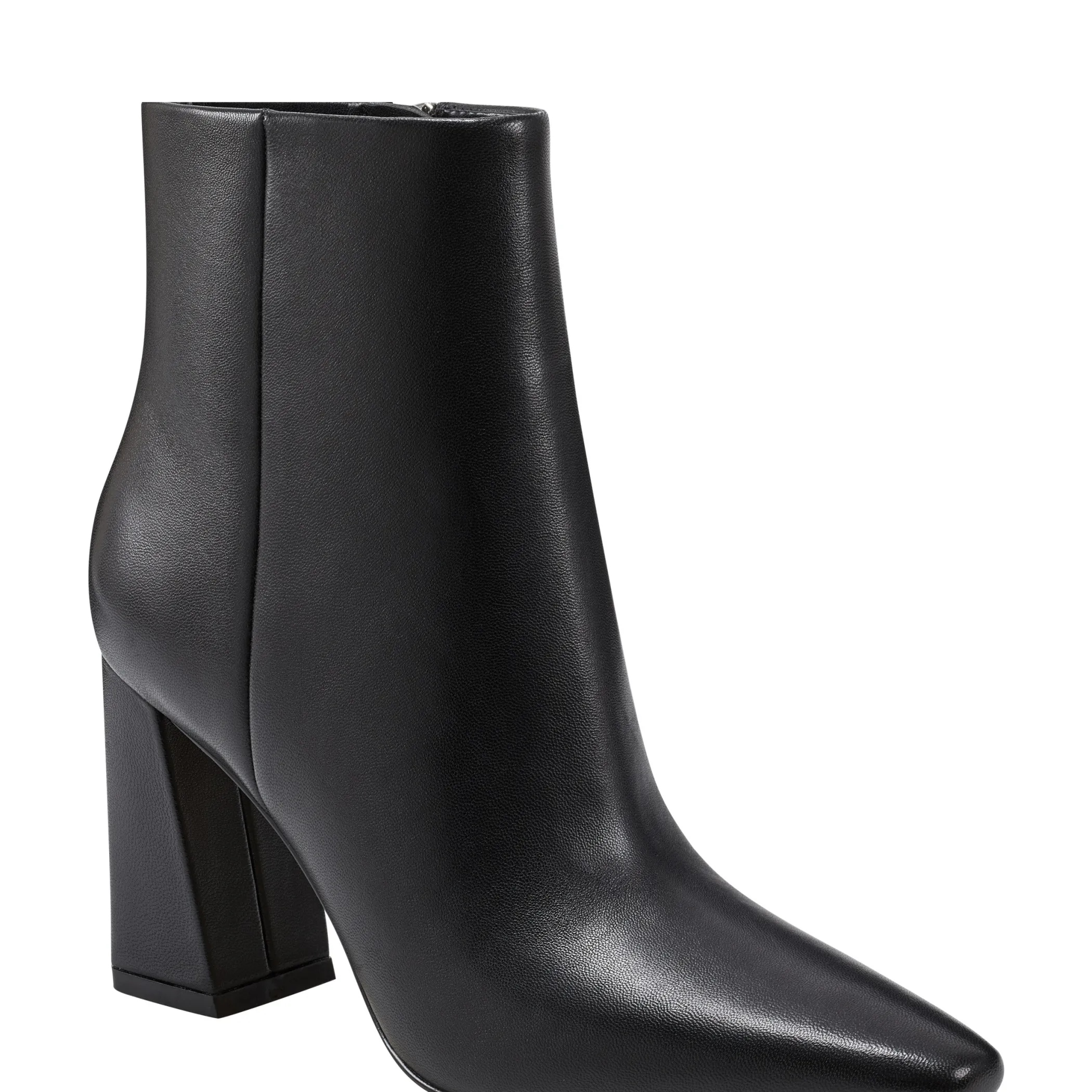 Store Marc Fisher Yanara Heeled Bootie Black Leather