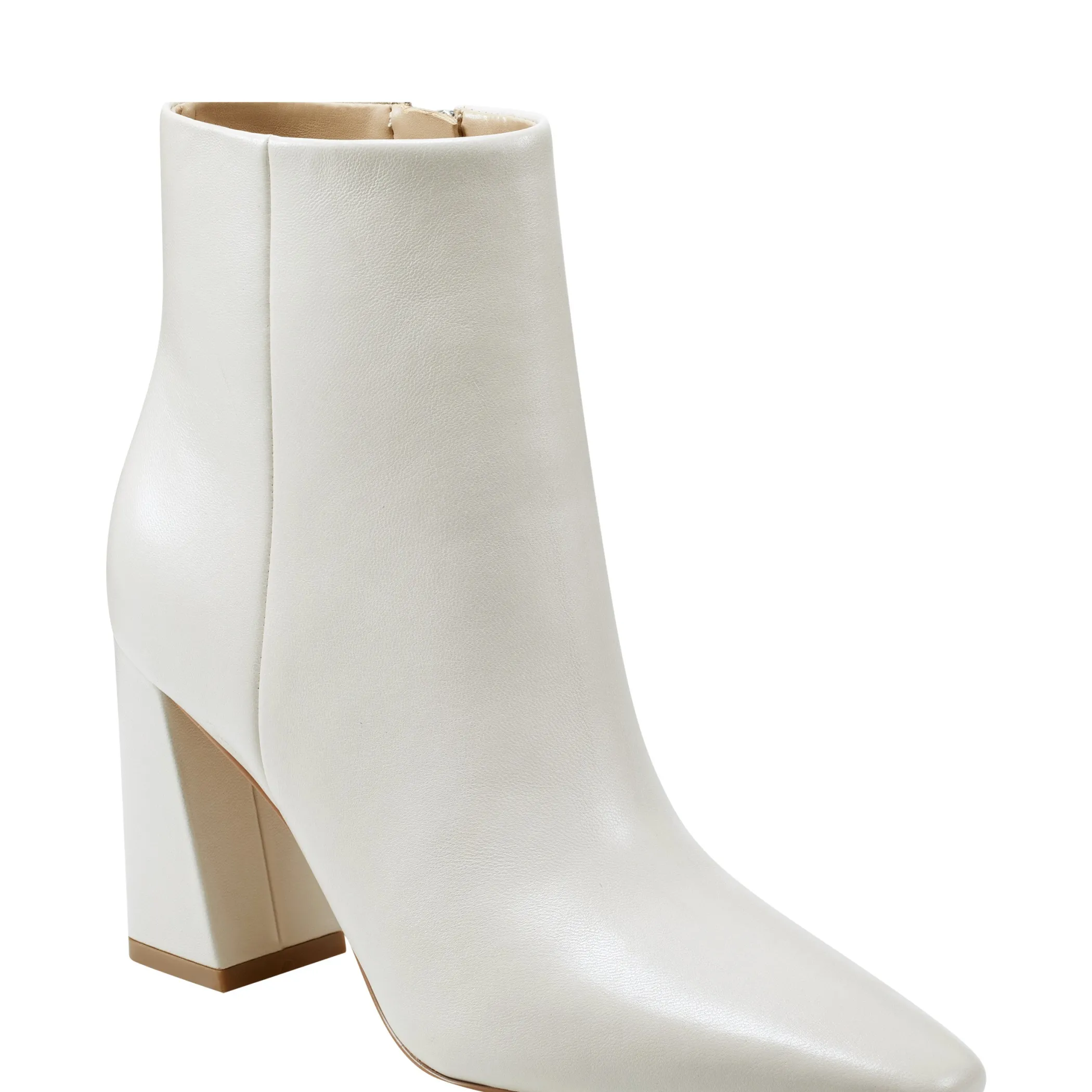 Outlet Marc Fisher Yanara Heeled Bootie Chic Cream
