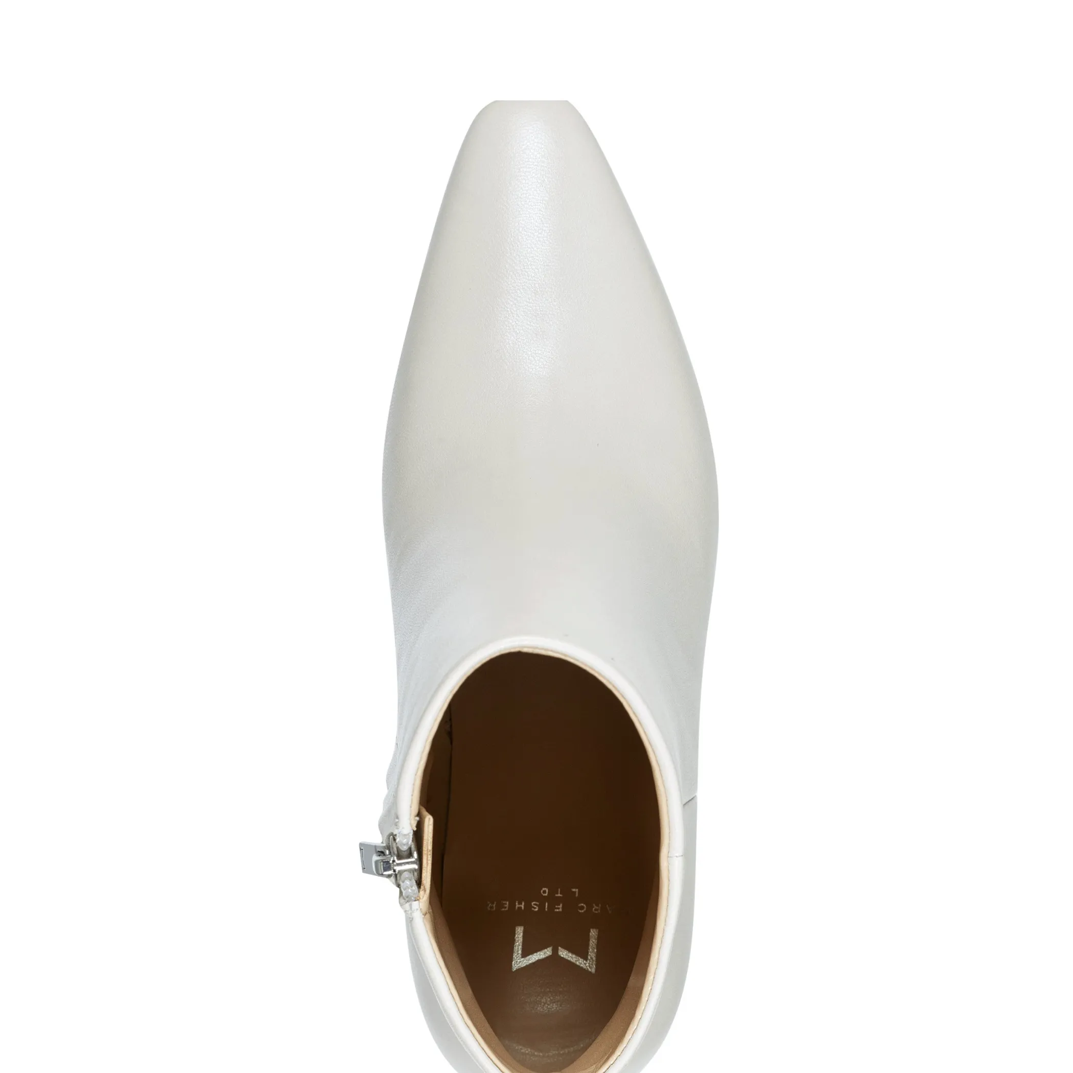 Outlet Marc Fisher Yanara Heeled Bootie Chic Cream