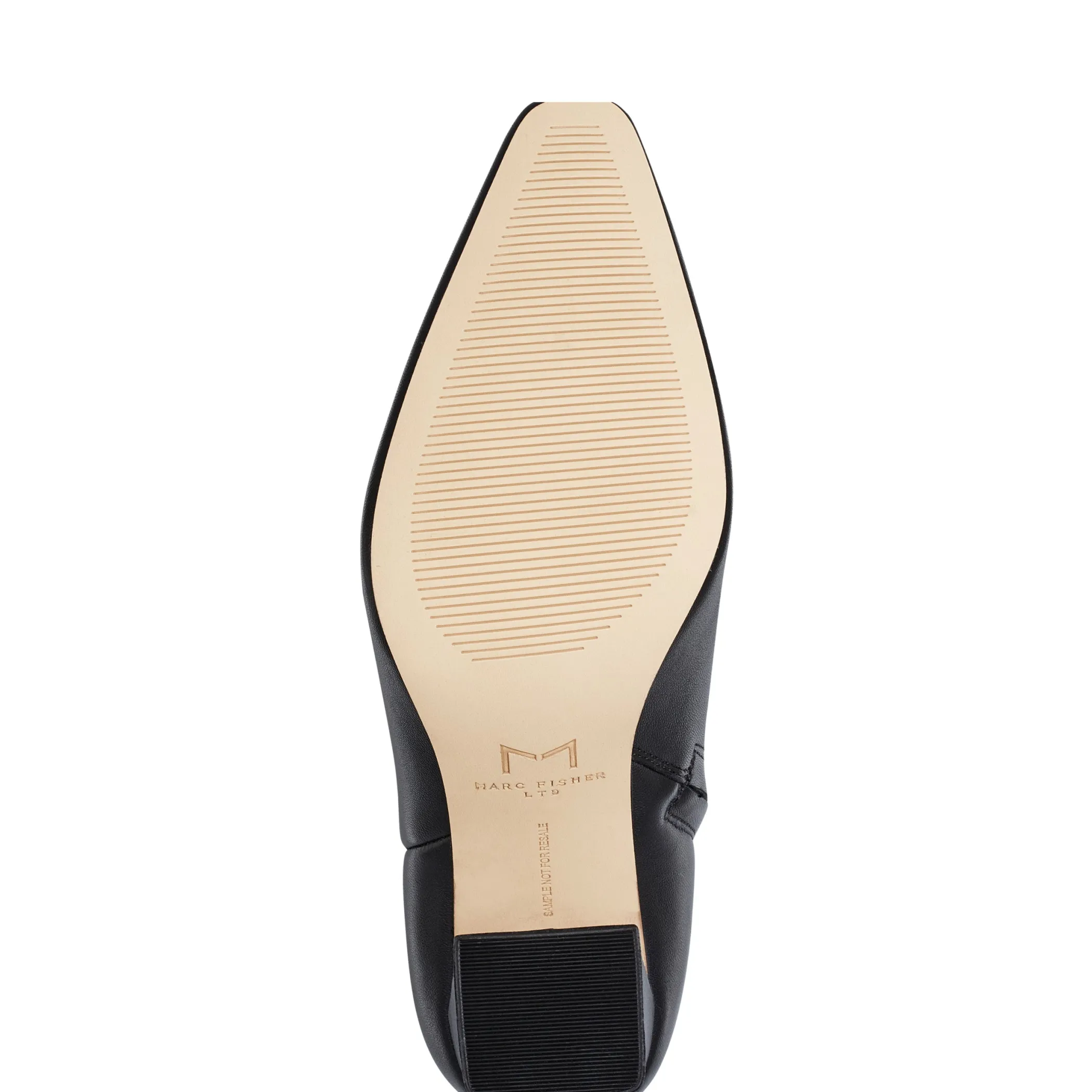 Store Marc Fisher Yanara Heeled Bootie Black Leather