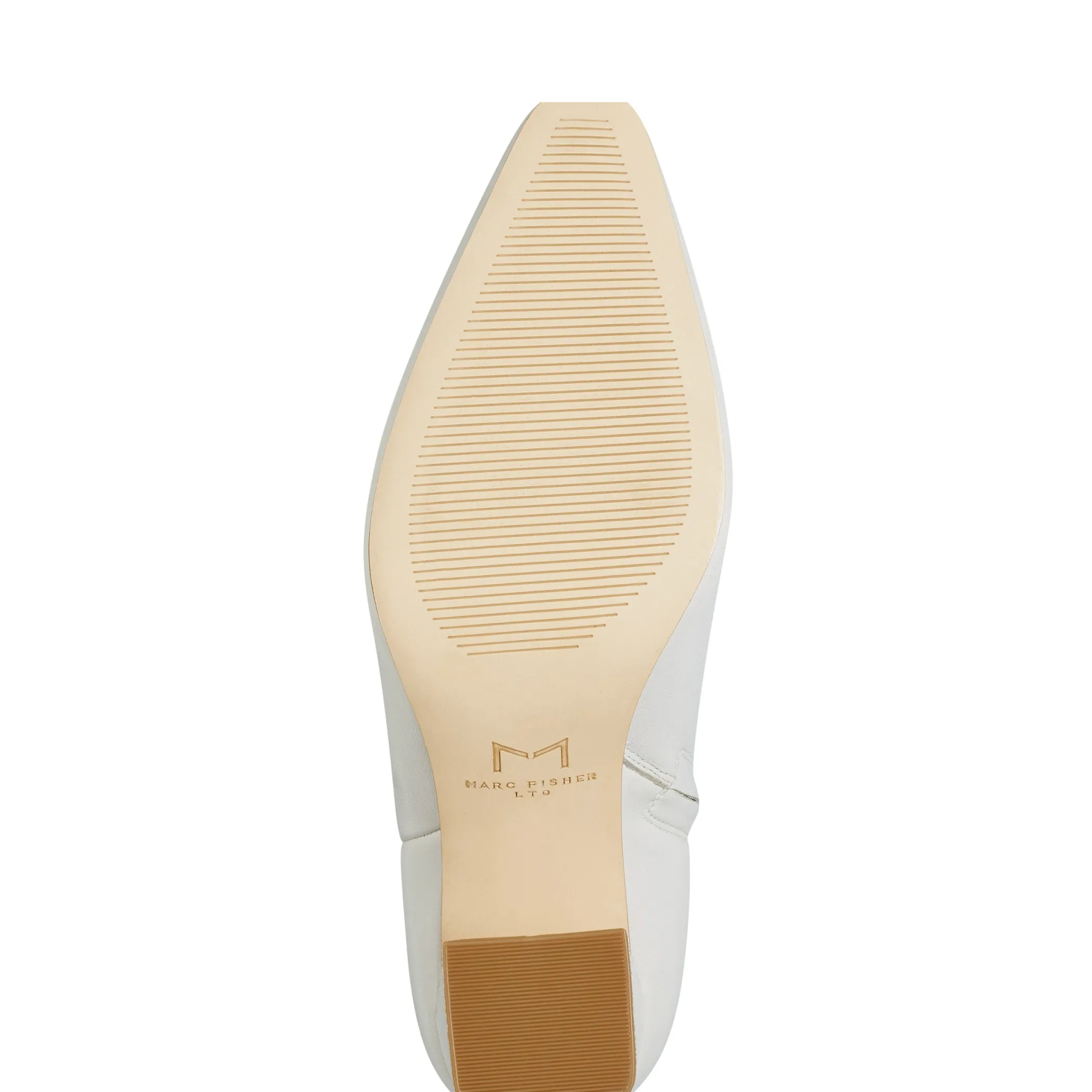 Outlet Marc Fisher Yanara Heeled Bootie Chic Cream